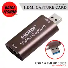 ภาพขนาดย่อของสินค้าHDM i Video Capture Card USB 2.0 แคปเจอร์การ์ด รองรับภาพ Full HD 1080P (Color: Rose Gold)