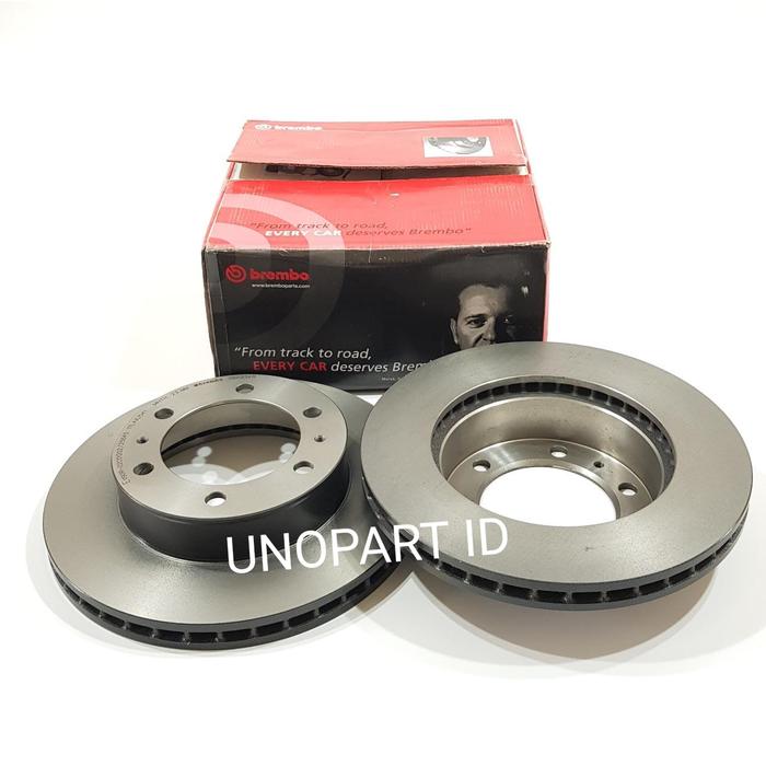 DISC BRAKE DEPAN BREMBO TOYOTA FORTUNER / HILUX 2008-2011 -nanas shop9 Harga 2,261,000 rupiah*Gratis Ongkir
