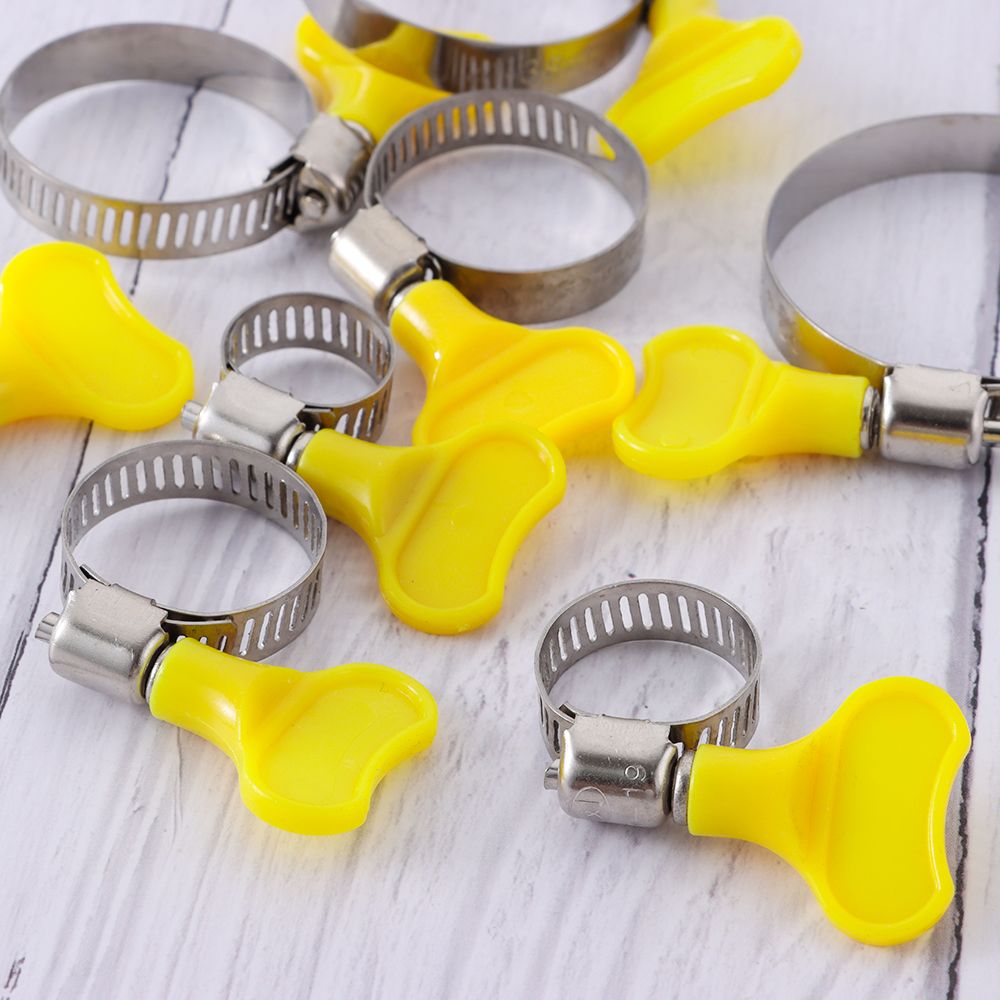 5pcs thép không gỉ kẹp ống t Bolt kẹp ống thông tư Air ống nước dây dẫn nhiên liệu Clips của ống nước ốc vít kẹp