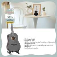 Caiqinlen Mô Hình Đàn Guitar Thu Nhỏ Phong Cách Nhạc Cụ Trang Trí Đàn Guitar Mini Trang Trí Nghệ Thuật Trang Trí Màu Đen Mô Hình Đàn Guitar Cổ Điển Cho Trẻ Em Bạn Bè