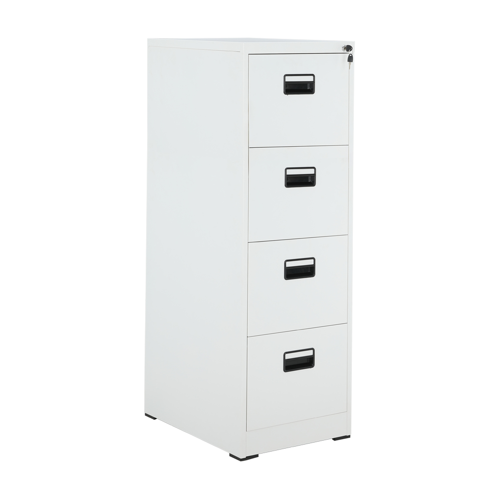 INDEX LIVING MALL SOLID Steel cabinet+4Drawers WT White ราคา 4,550 บาท*ส่งฟรี