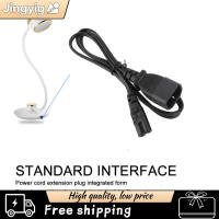 Jingyig IEC320 C14 TO IEC320 C7 สายไฟ C14 TO C7 อะแดปเตอร์สายไฟ 2.5A TO 10A กันน้ำ 250V สารหน่วงไฟเสริมการออกแบบสำหรับลำโพง