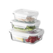 Airtight Glass Lunch Box with Locking Lid - FreshKeeper