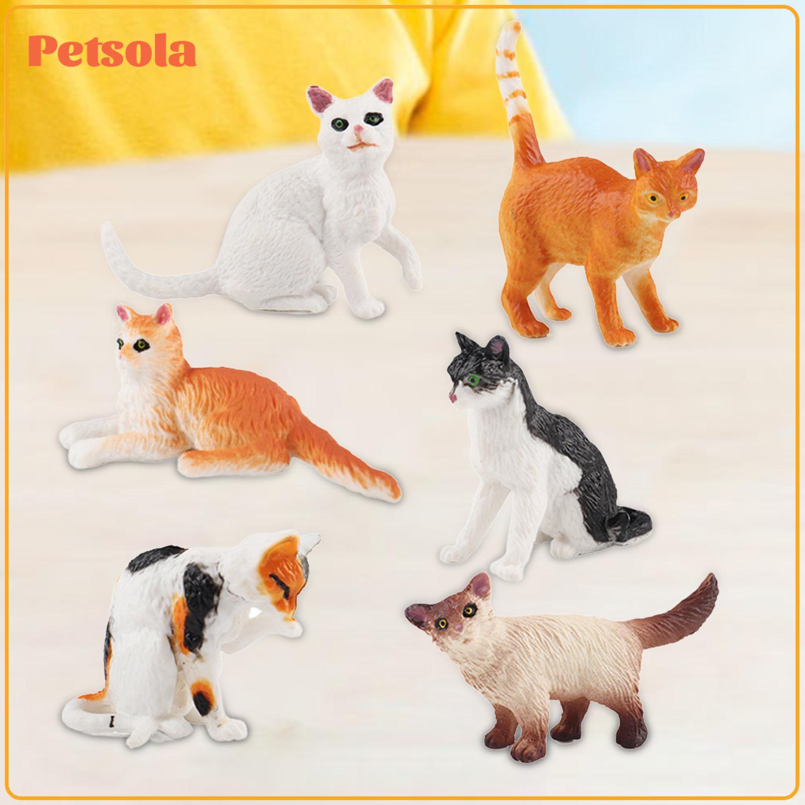 petsola Animal Model Lifelike Simulation Cat Toy for Landscape Household Bookshelf ราคา 2,708 บาท*ส่งฟรี