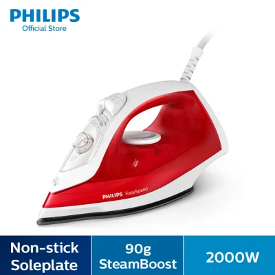 Philips Easyspeed Steam Iron Red - GC1742/46