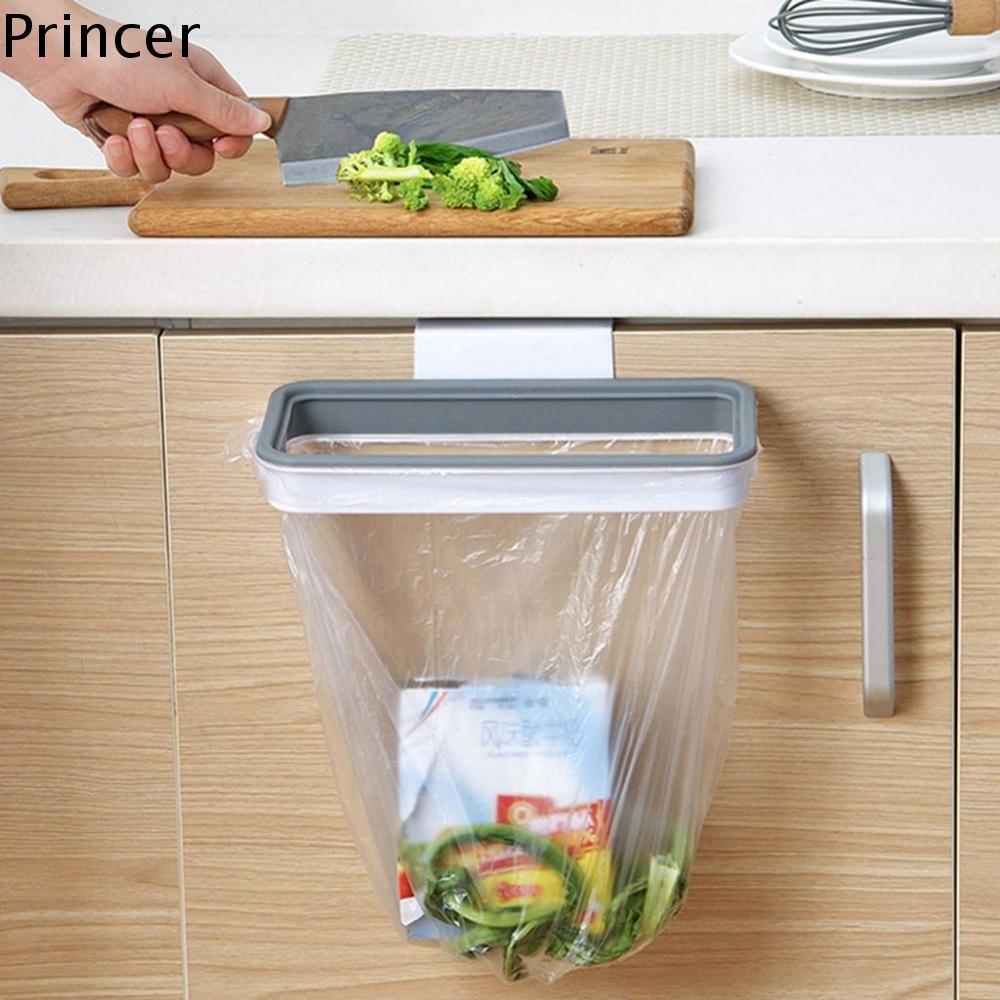 PRINCER Tiết Kiệm không gian Chất lượng Chất Liệu ABS Với Nắp Cho Nhà Bếp, RV Xách tay Túi rác Giá Thùng rác Có Thể Thùng rác Bin Người Giữ Túi rác