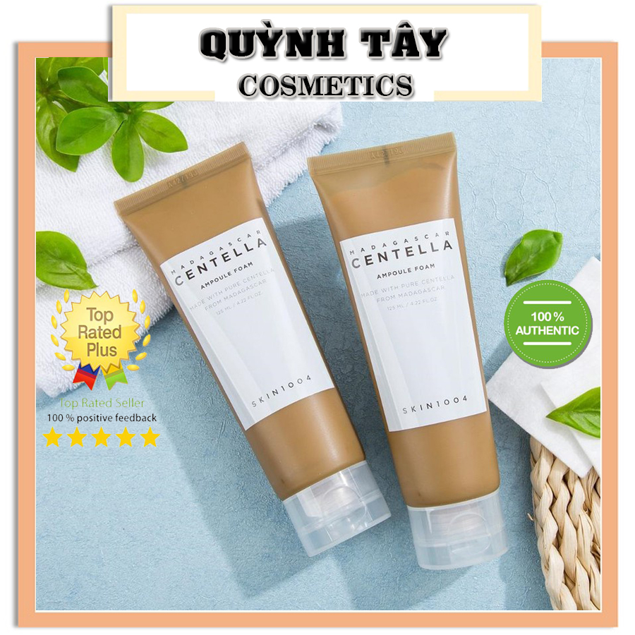 Sữa rửa mặt rau má Skin1004 Madagascar Centella Ampoule Foam 125ml