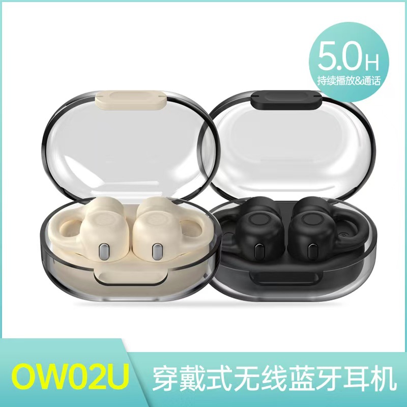 RSILOU dual Bluetooth earphones OWS fully open wearable wireless sports ear clip with charging compartment Replacement Earbuds ราคา  553,464 บาท*ส่งฟรี