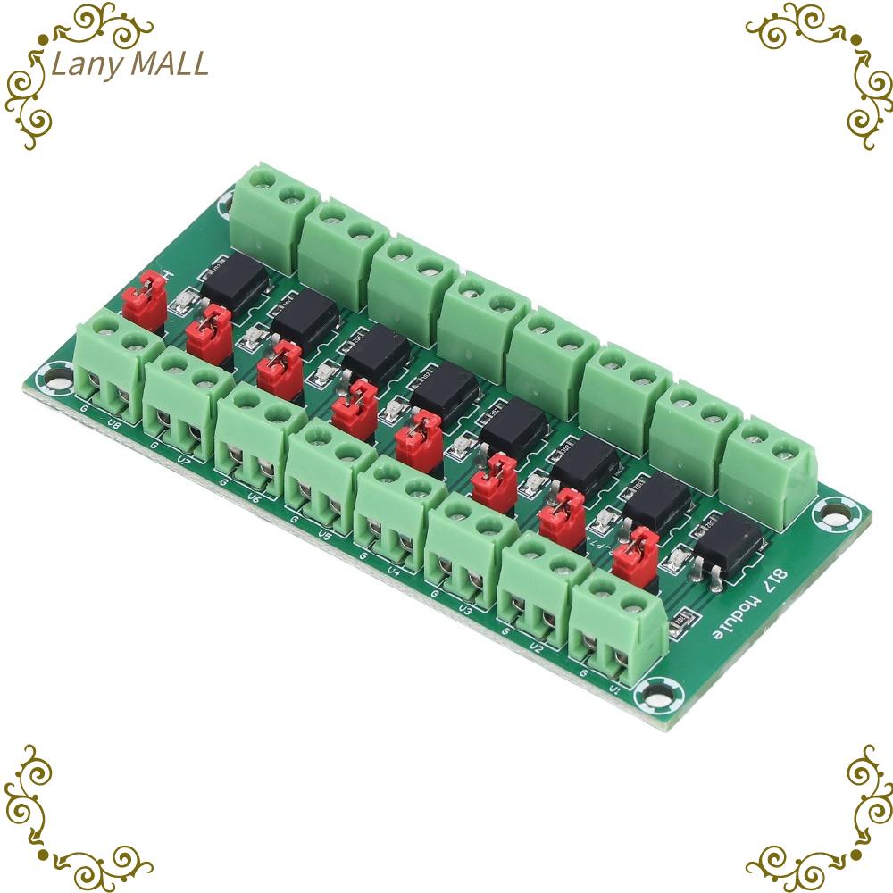 LANY MALL 2 Pcs 817 Bảng cách ly optocoupler 8 kênh 3,6-30V Bảng cách ly optocoupler 8 kênh Bảng chuyển đổi Mô-đun cách ly optocoupler Cách ly tín hiệu