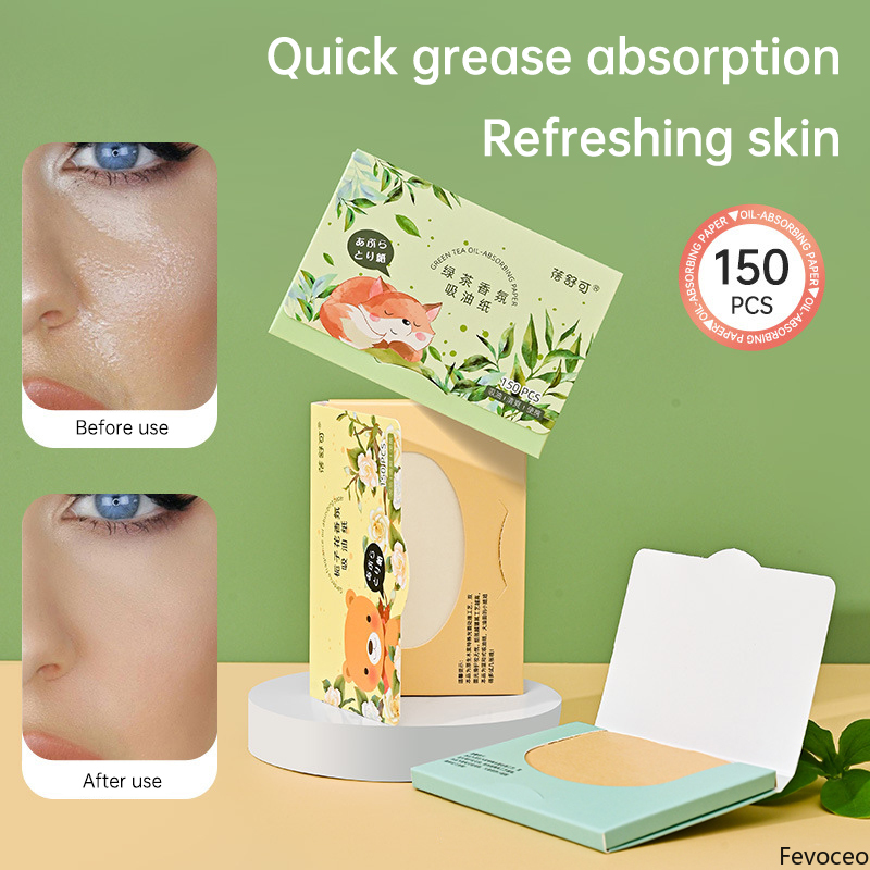 Giấy thấm dầu di động Giấy thấm dầu mặt Giấy thấm nước hoa Fevoceo