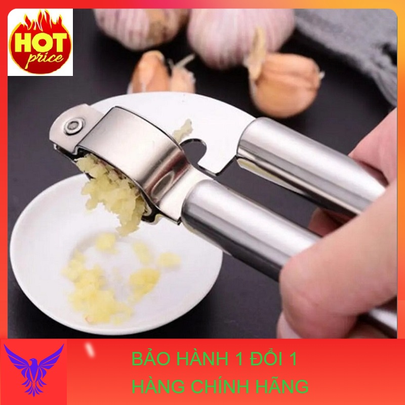 Dụng cụ ép tỏi cầm tay inox cao cấp