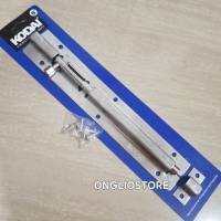 Grendel Slot pintu STAINLESS 8 Inch Panjang 20cm