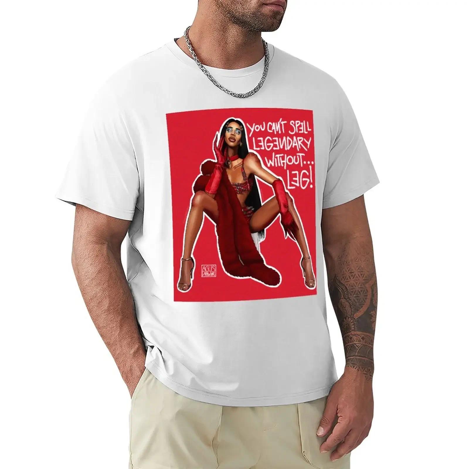 Anime Mens Graphic T-shirts Funny Naomi Smalls From RuPaul's Drag Race By Agusdrawing T-Shirt Men Clothing Graphic Funny Style