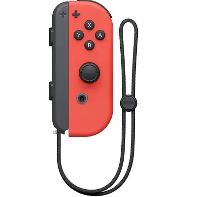 Nintendo Switch Joy-Con (Right) Neon Red + Strap (Original Official Product)