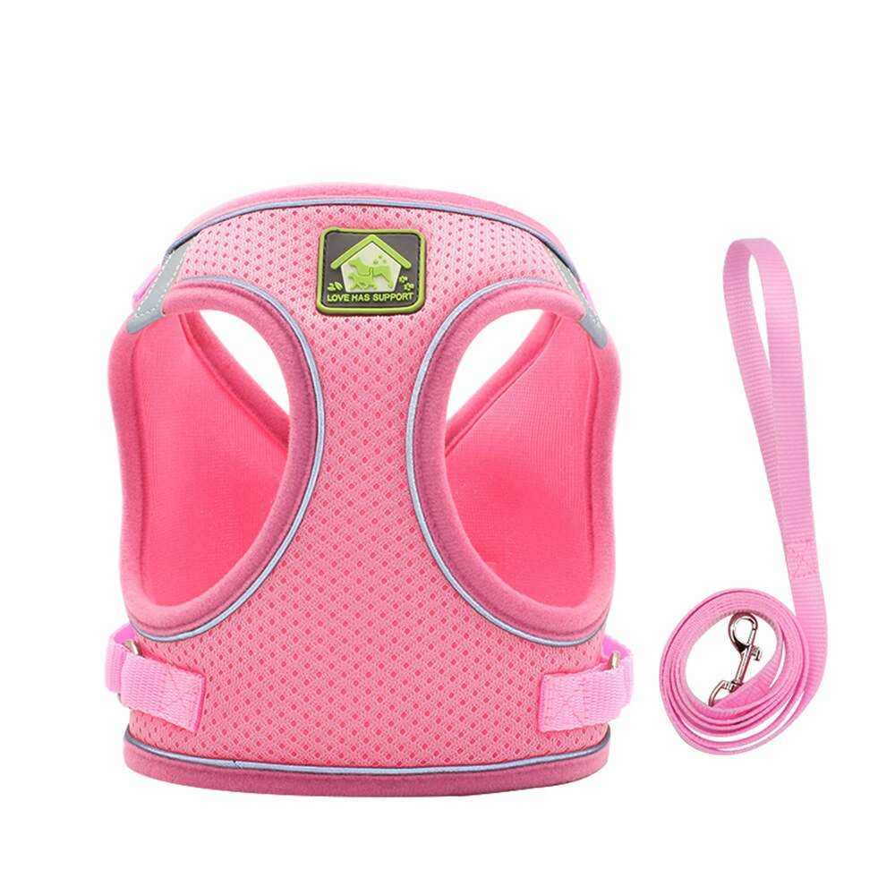 Dây dắt chó Nhỏ Vừa Kích Thước Áo ghi lê cho chó Phong Cách Dây Xích Puppy thoáng khí mùa hè Harnesses Phụ kiện cho thú cưng Vòng cổ cho chó Corgi