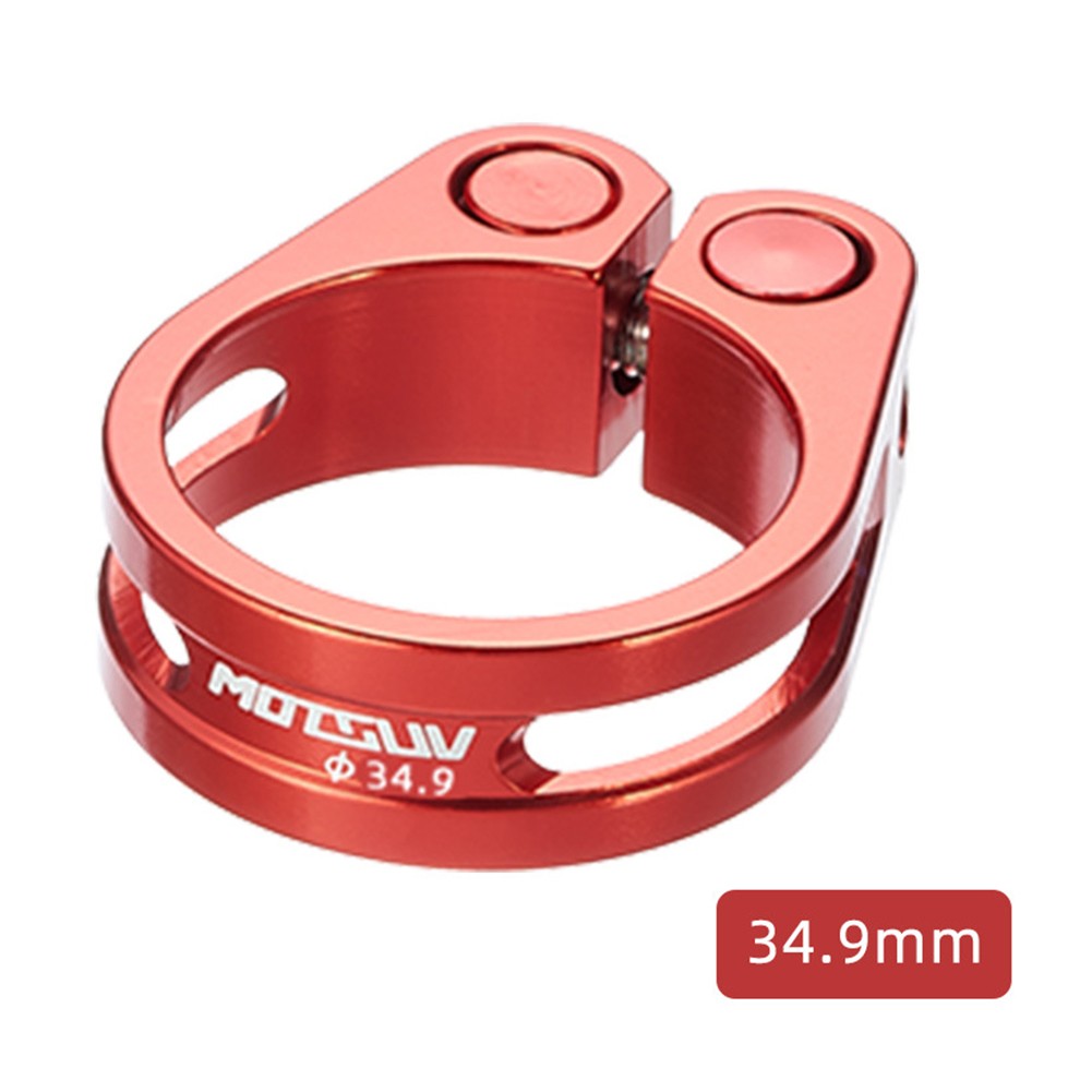 Hợp kim nhôm rỗng khóa ống yên xe kẹp nhẹ 31 8mm/34 9mm