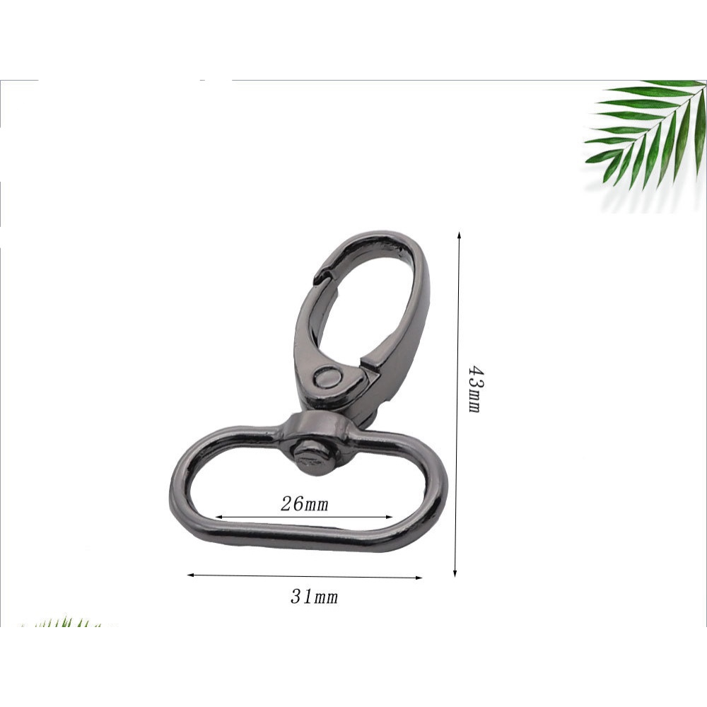 Móc khoá dày sơn tĩnh điện, móc quai túi xách làm móc khoá