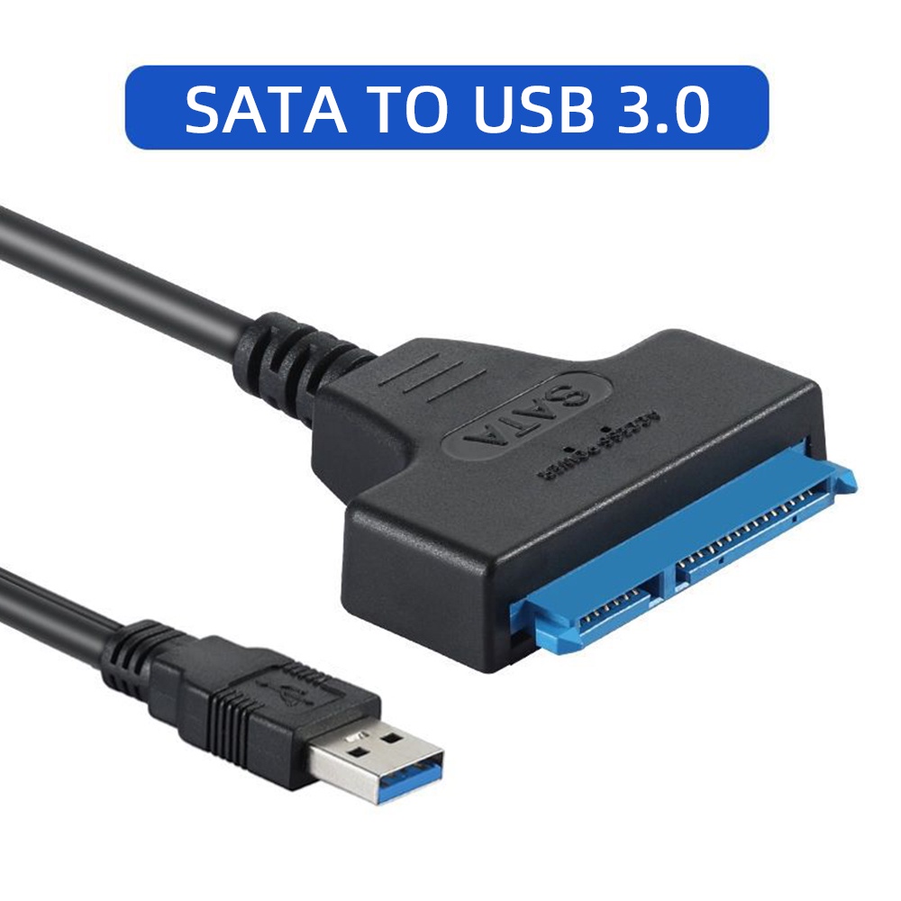 SATA Để USB 3.0 / 2.0 Cáp lên đến 6 Gbps Cho 2.5 Inch ổ HDD gắn ngoài Ổ cứng SSD SATA 3 22 Bộ chuyển đổi pin USB 3.0 Để SATA III Dây