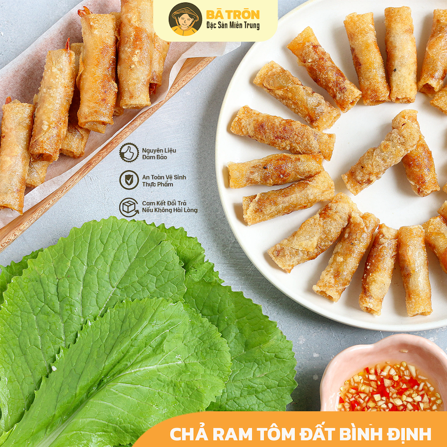 [Nguyên Gốc Bình Định]_Chả Ram Tôm Đất_Lò Gia truyền