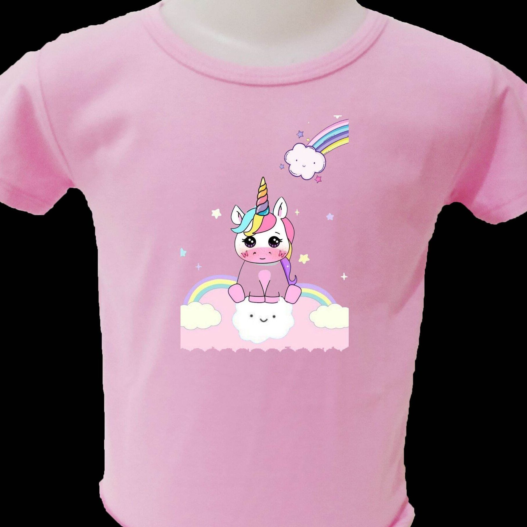 Jual Baju Unicorn Anak Warna Pink 