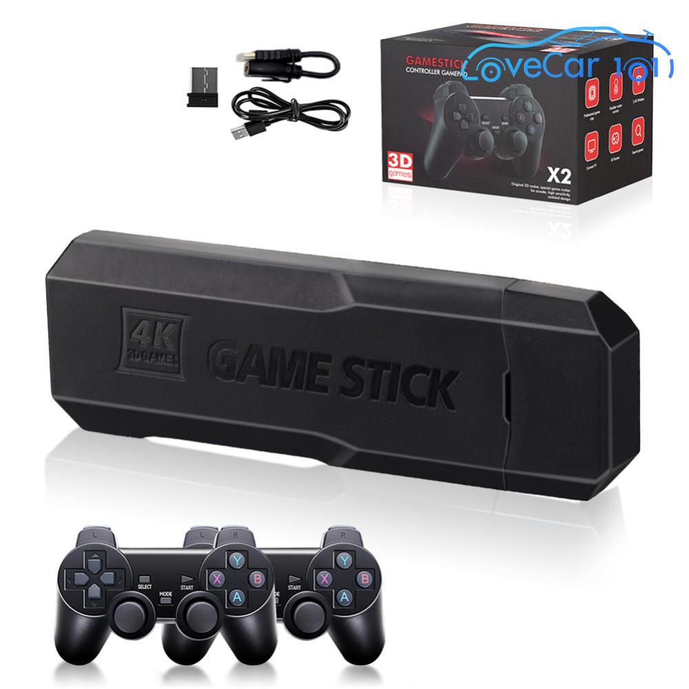 4K Video Game Consoles Handle 2.4G Wireless Controller Game Built-in 40000 Games Home Game Handle for PS1 FC GBA PSP Game Stick for Boys Children Gift ราคา 1,463 บาท*ส่งฟรี