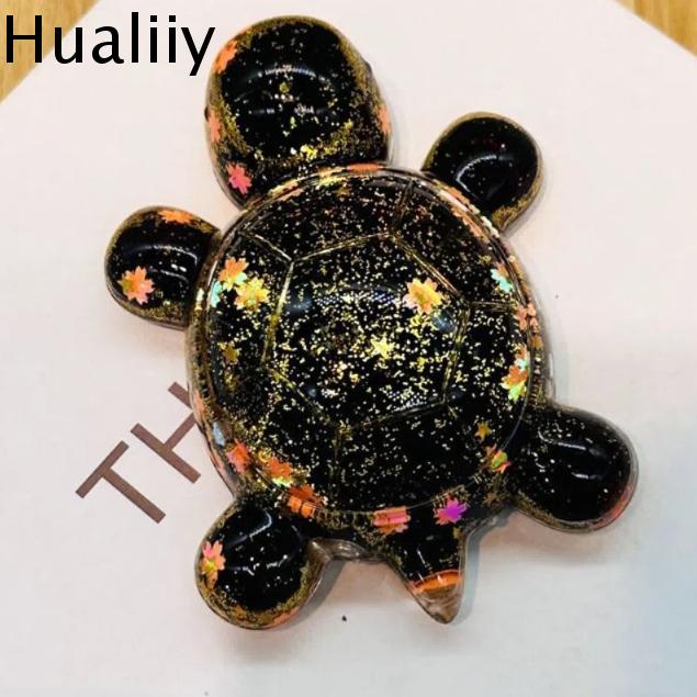 HUALIIY Dễ thương Búp bê rùa màu kẹo Đáng yêu Mini Đồ chơi rùa hoạt hình Tượng Sáng bóng Rùa trang trí nhỏ Quà Tặng