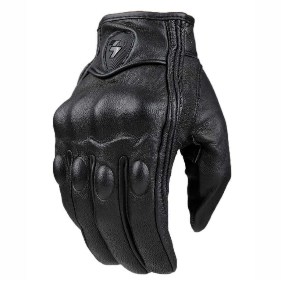 Motorcycle Gloves Men Women Moto Leather Carbon Cycling Winter Gloves Motorbike Motorcross ATV Motor New
