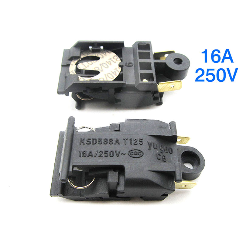 [The Flyhigh] 2PCS 13A 16A Power ​Electric Kettle Thermostat Switch Steam Kitchen Accessories
