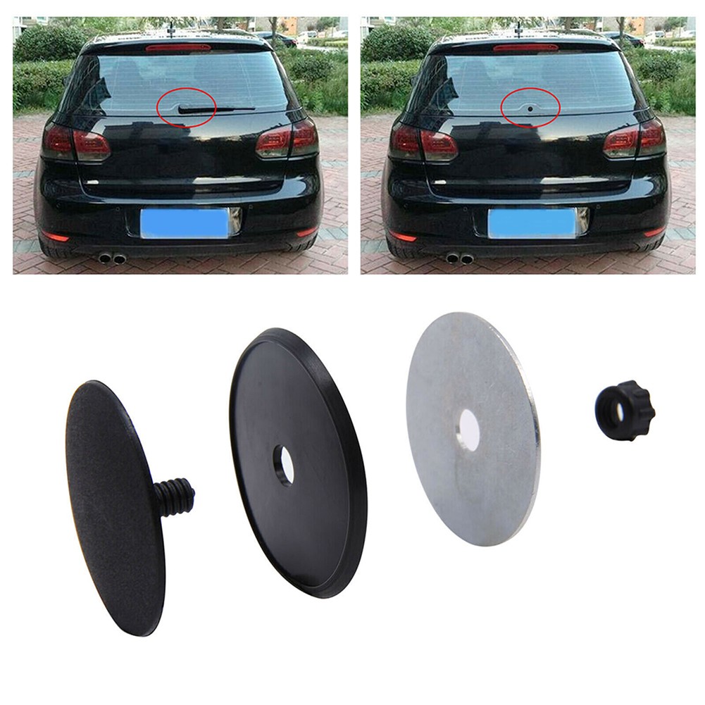 【Tự động thời trang】 gạt nước phía sau xóa Bìa 32mm đen nhựa thay thế chống thấm nước phần