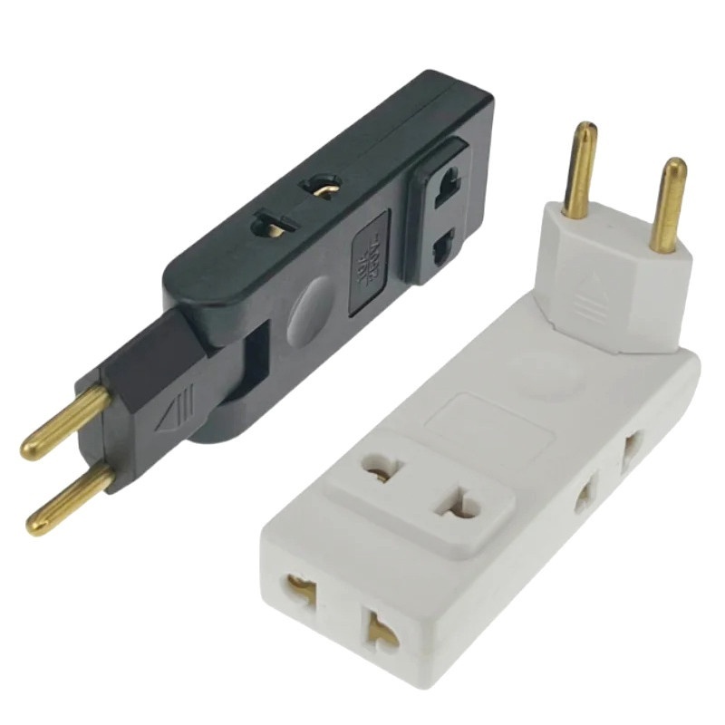 3CElectric 4 Trong 1 Ổ Cắm Tường Nối Dài EU Ổ Cắm Điện 180 Độ Cắm Adapter Du Lịch Aadapter Di Động Điện Chuyển Đổi VN
