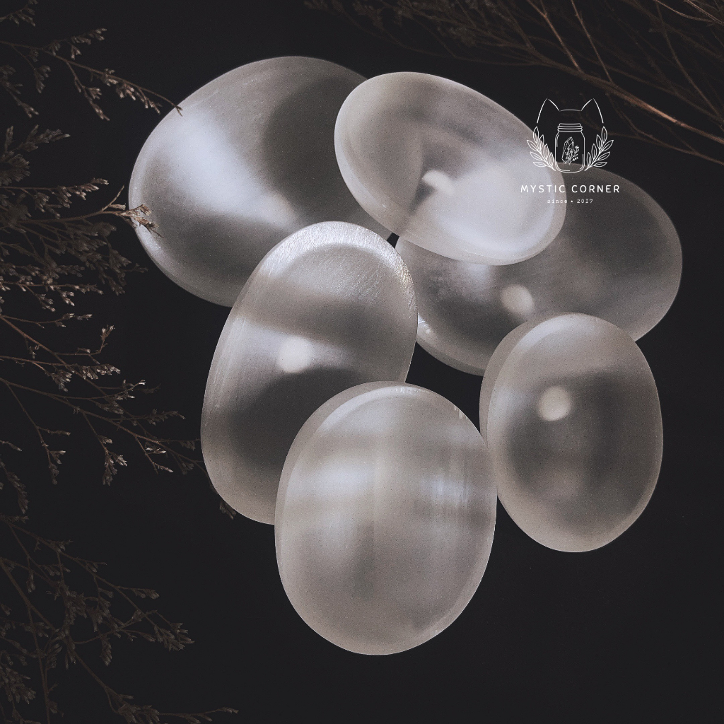 Chén sạc tinh thể Selenite, Chén thanh tẩy đá thạch anh, đá phong thủy, Reiki