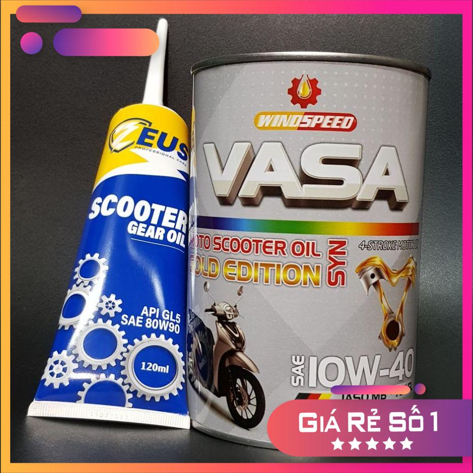Nhớt tay ga vasa 4t scooter 10w40 jaso mb 800ml,nhớt chuyên xe tay ga vasa 10w40 nhớt xe tay ga mua kèm nhớt lap cho xe tay ga