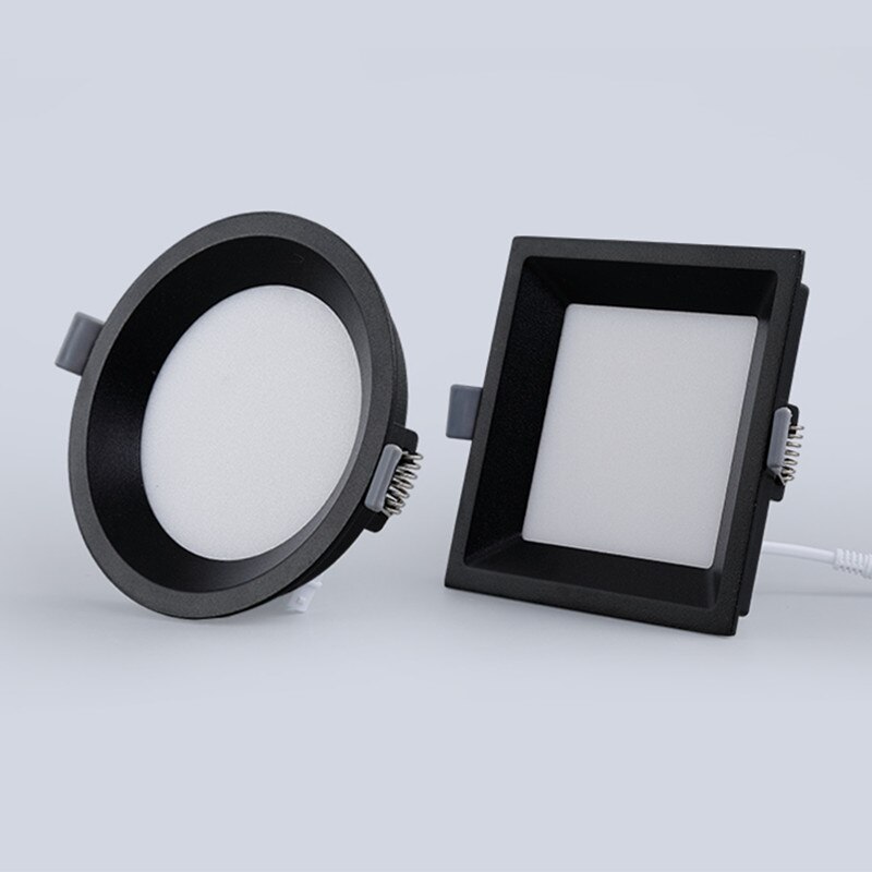 yingke Led Down Light Embedded Kitchen Bathroom Light Ac85-265v 5w 9w 12w 16w 22w Round / Square Led Ceiling Light