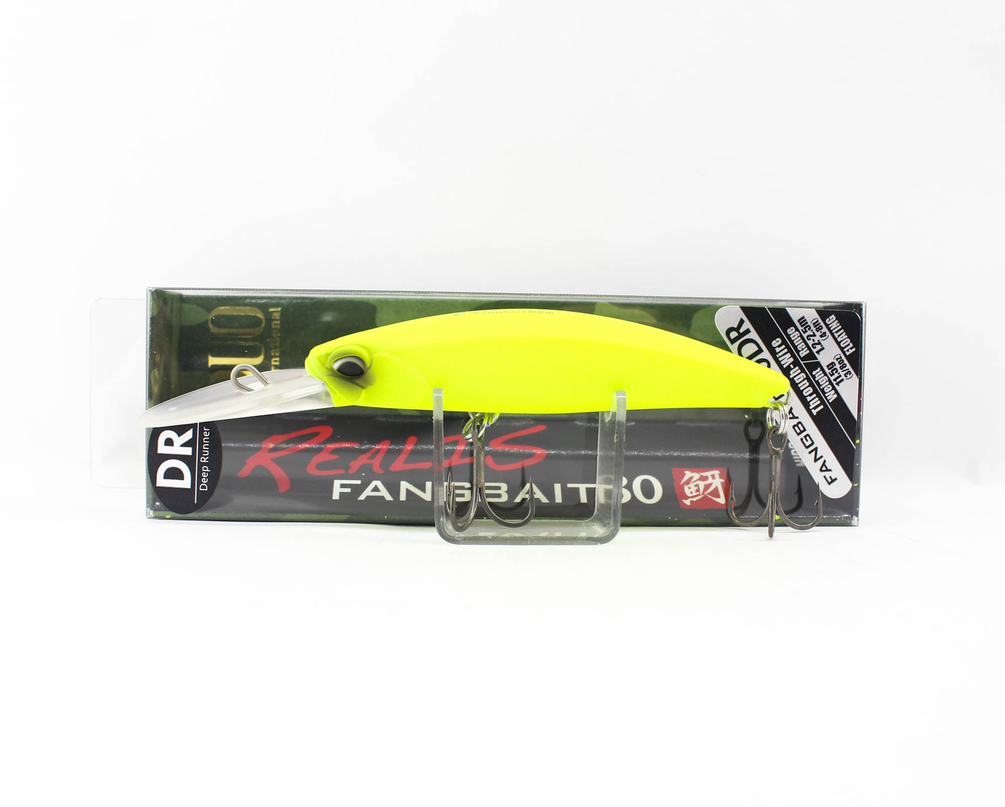 Leurre Duo Realis Fangbait 80DR Floating – Minnow 80mm (Neuf, Boîte D'origine)
