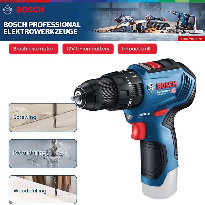 Bosch GSB 12V-30 Impact Drill