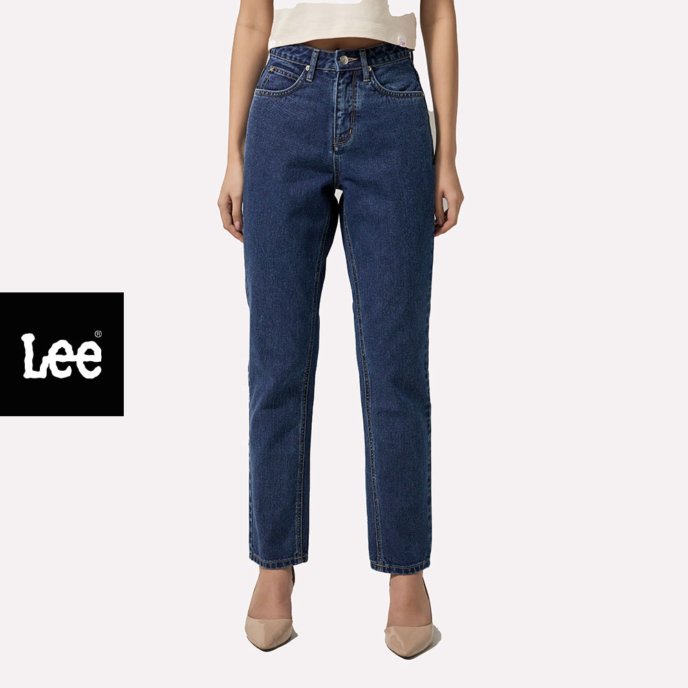 LEE กางเกงยีนส์ผู้หญิง คอลเลคชั่น Lee Pink เอวสูง ทรงตรง ทรง Anna รุ่น LE F324WANNN34 ราคา 837 บาท*ส่งฟรี