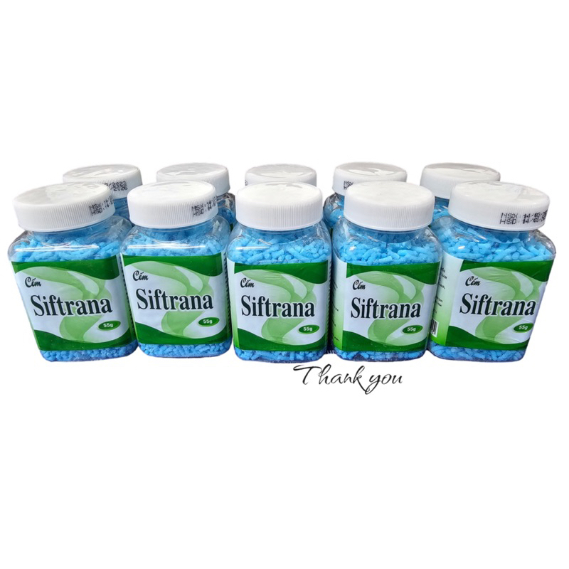Cốm tiêu xanh Siftrana Xitrina lọ 55g - cốm ăn ngon