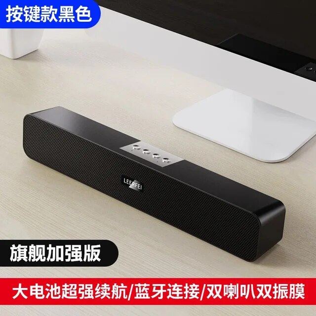【Thriving】 Đặt Hàng Trước Âm Thanh Hộp Loa Bluetooth Loa Siêu Trầm loa kép Điện Thoại Di Động máy tính điện thoại Truyền Hình Loa di động