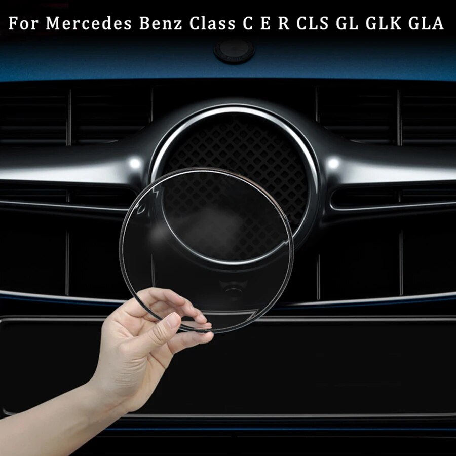 Nướng biểu tượng bảo vệ bìa cho Mercedes Benz Class C E r CLS GL GLK GLA CLA x177 x156 W205 W212 W213 glk200 260