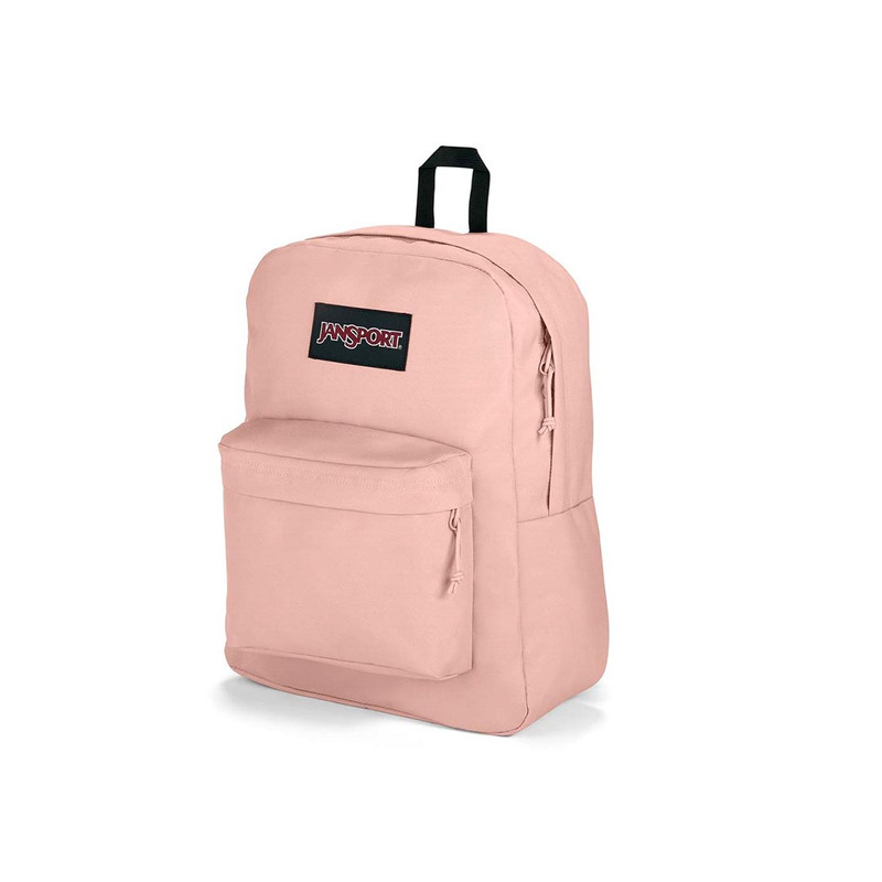 JanSport Superbreak Plus Backpack Pink Ice 26L Sporty Polyester