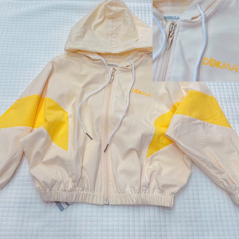 Áo khoác Cotton chống nắng cho bé Dokma DA1782 phù hợp cho bé từ 2-5 tuổi