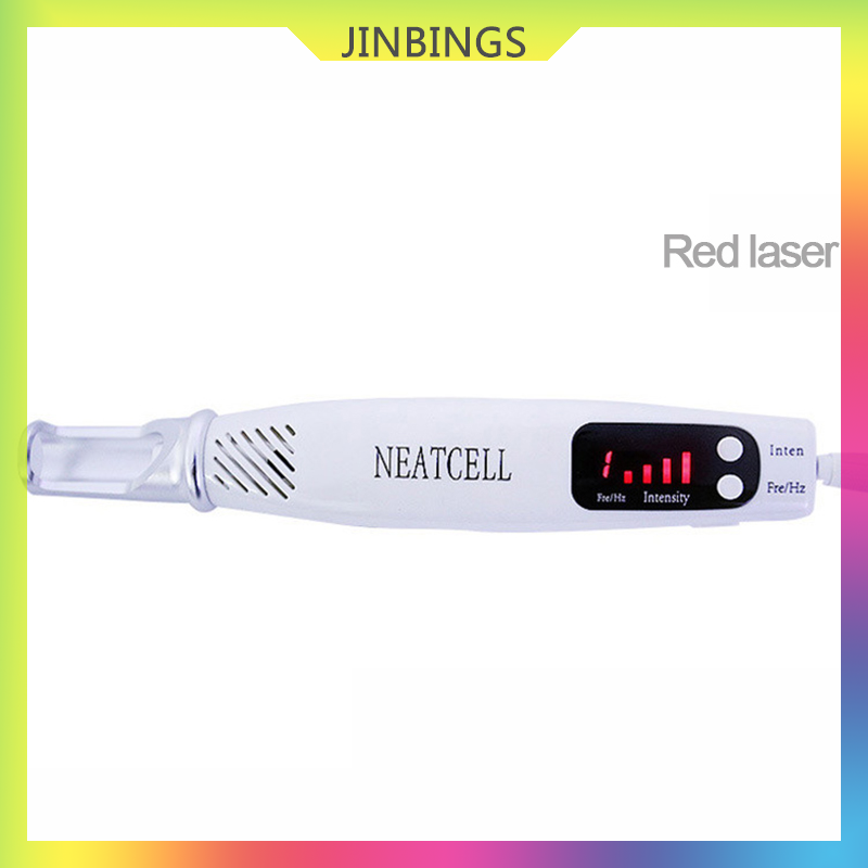 JINBINGS Pikosekunden-Laserstift, Blau-Rot-Lichttherapie-Entferner, Hautpflegegerät_voghion.com