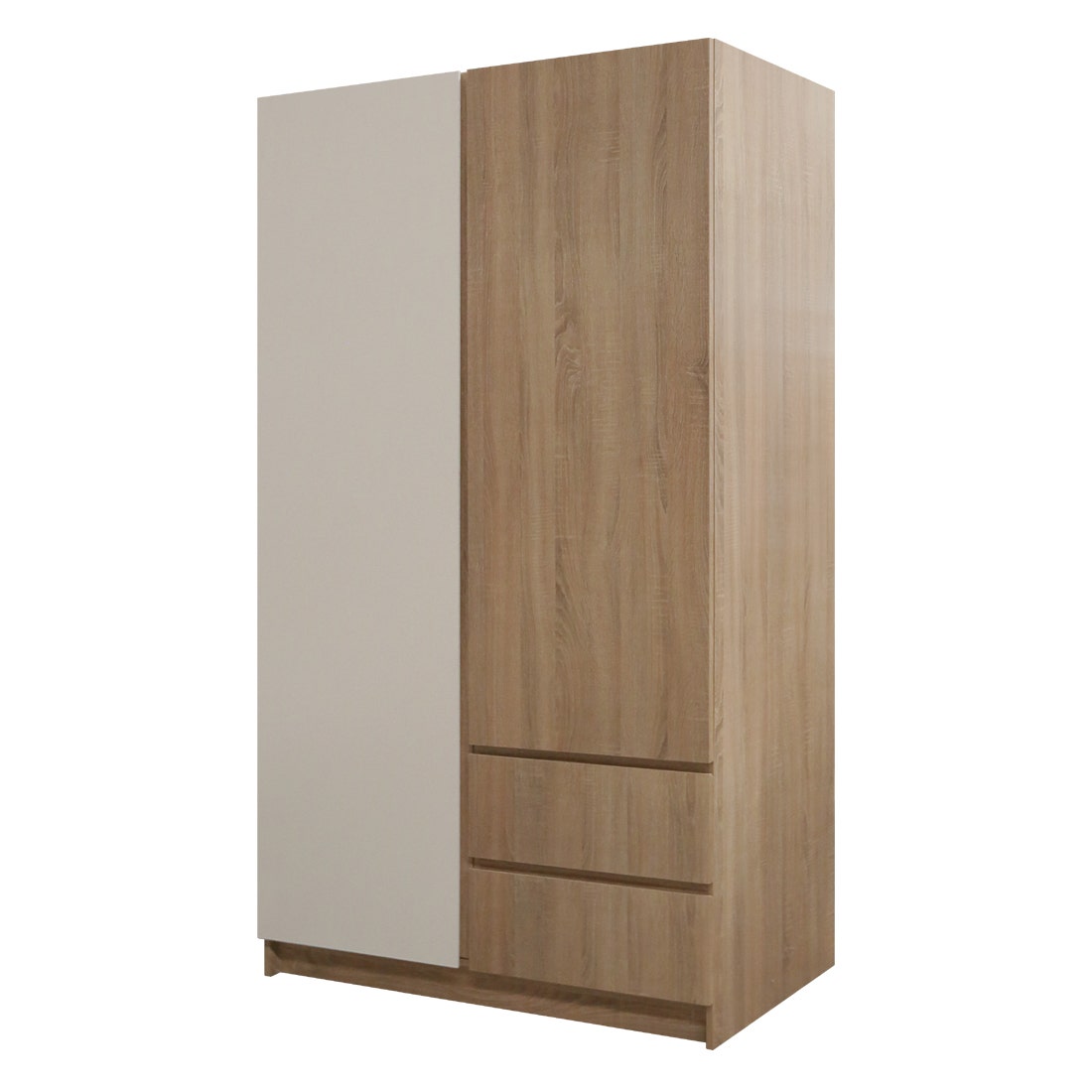 Looms ตู้เสื้อผ้าบานเปิด รุ่น Kyoto สีไม้อ่อน (120X58X210 ซม.) ราคา 5,848 บาท*ส่งฟรี