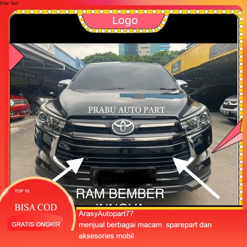 Ram bawah gril Innova riborn hitam glossy venturer Grille radiator Original Harga  350,000 Ringgit*Penghantaran Percuma