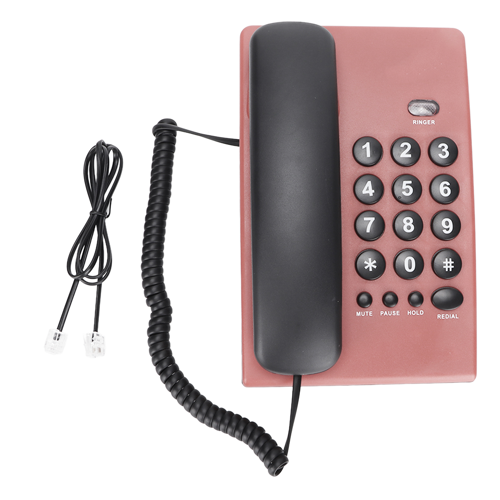KXT504 โทรศัพท์สายไฟ - -ฟรีโทรศัพท์มือถือแม่เหล็กคู่การใช้งานบ้านและสำนักงานอเนกประสงค์ ราคา 310 บาท*ส่งฟรี