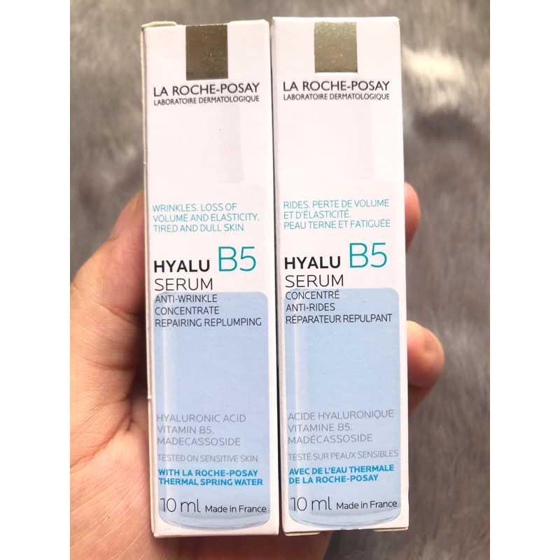 Tinh chất Serum Hyalu B5 La RochePosay siêu phục hồi cấp ẩm 10ml