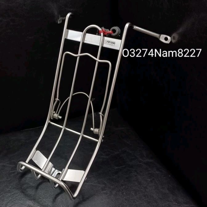 Baga giữa inox xe future mập 125 8li, 10li mẫu xưa