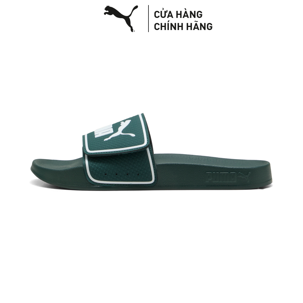 Dép Quai Ngang PUMA Unisex Leadcat 2.0 V Green Terrain-White Màu Xanh Lá