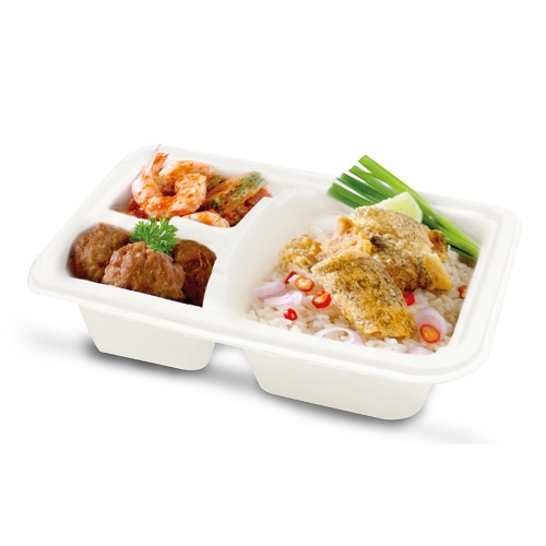 [ยกลัง] กล่องอาหารเยื่อธรรมชาติ พร้อมฝาพลาสติก Antifog [20HM000]. ราคา 1,414 บาท*ส่งฟรี