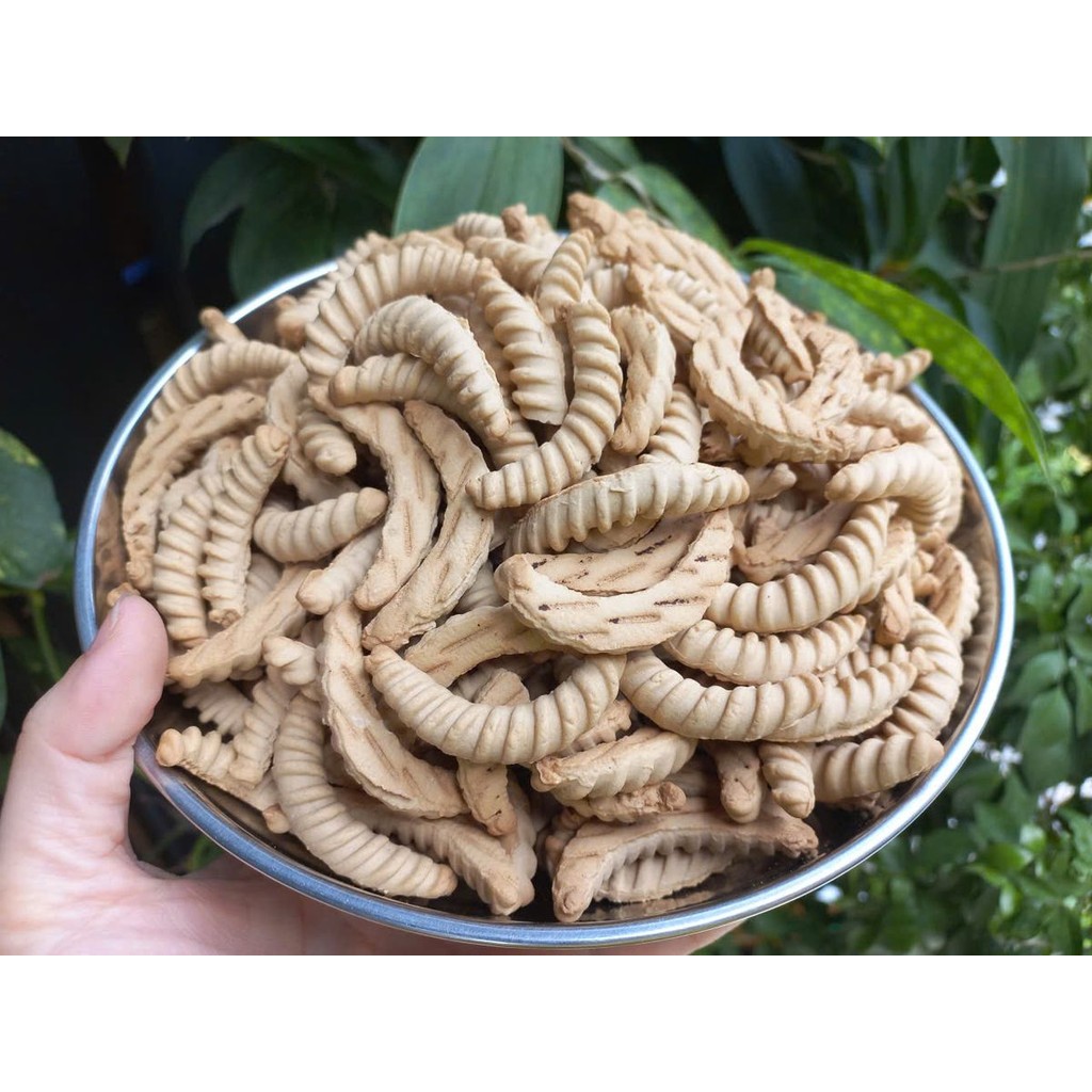 Bánh con Sùng vị cà phê 250G - Snack food đồ ăn vặt tuổi thơ